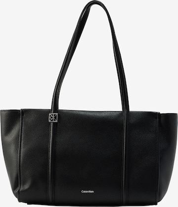 juoda Calvin Klein Pirkinių krepšys: priekis