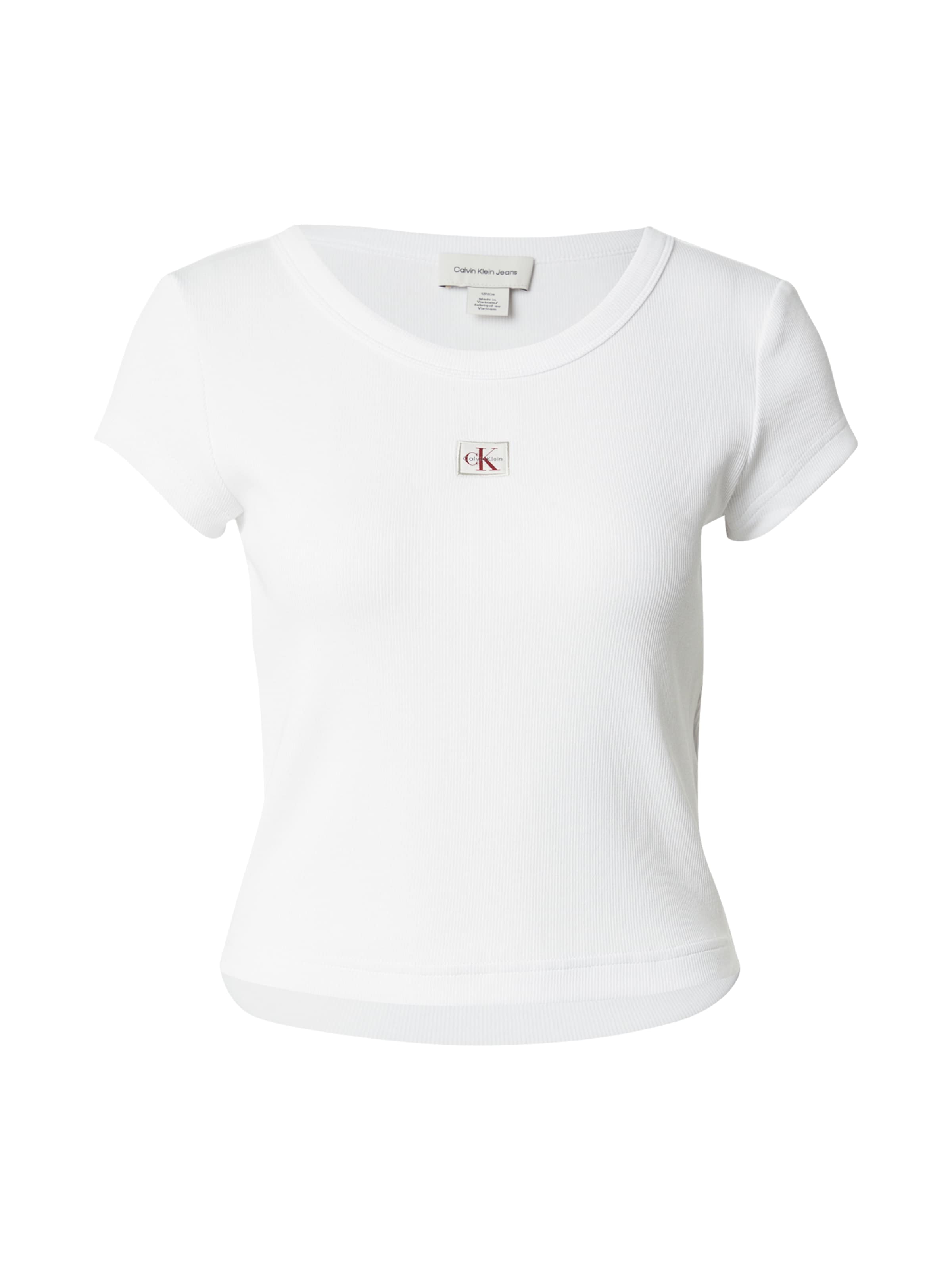 Calvin Klein Jeans Särk, värv valge: eest vaates