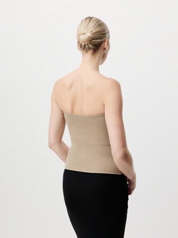 LeGer by Lena Gercke Knitted top 'Fabiola' in Beige