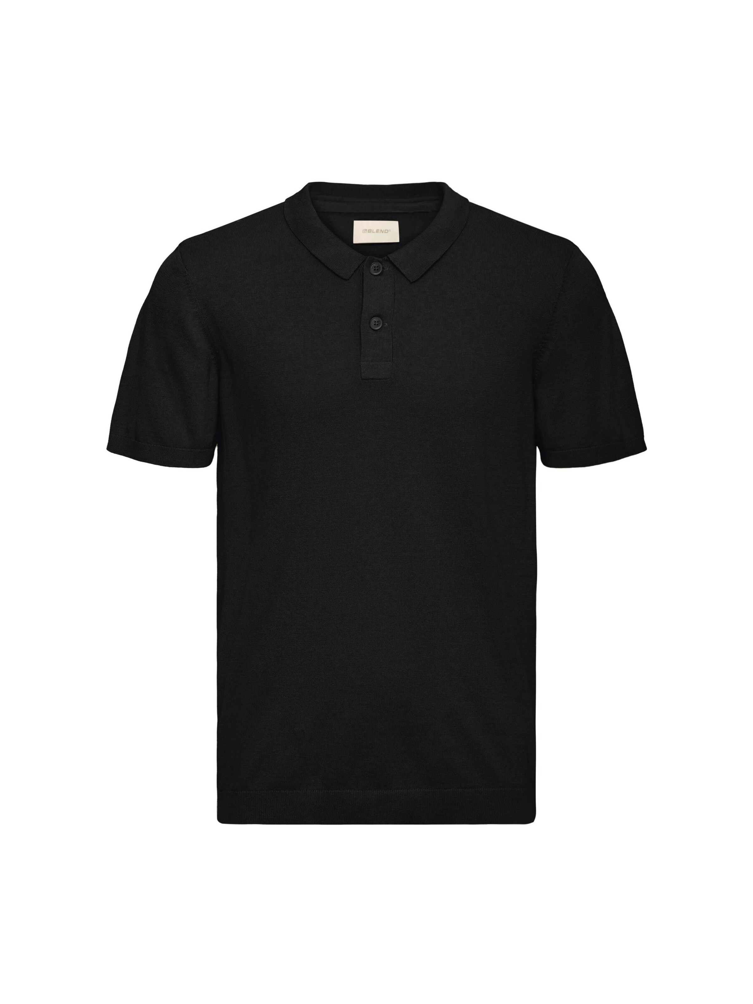 T-Shirt 'BHBray Polo' BLEND en noir : devant