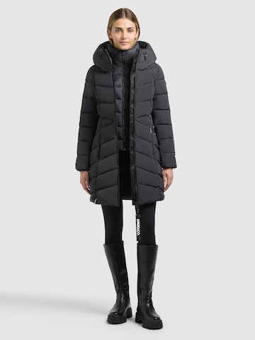 Manteau d’hiver 'Kiera' khujo en noir