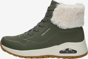 Boots 'Uno Rugged - Fall Air' SKECHERS en vert : devant