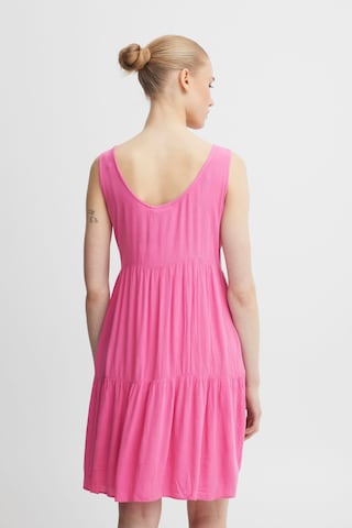 ICHI Summer Dress in Pink