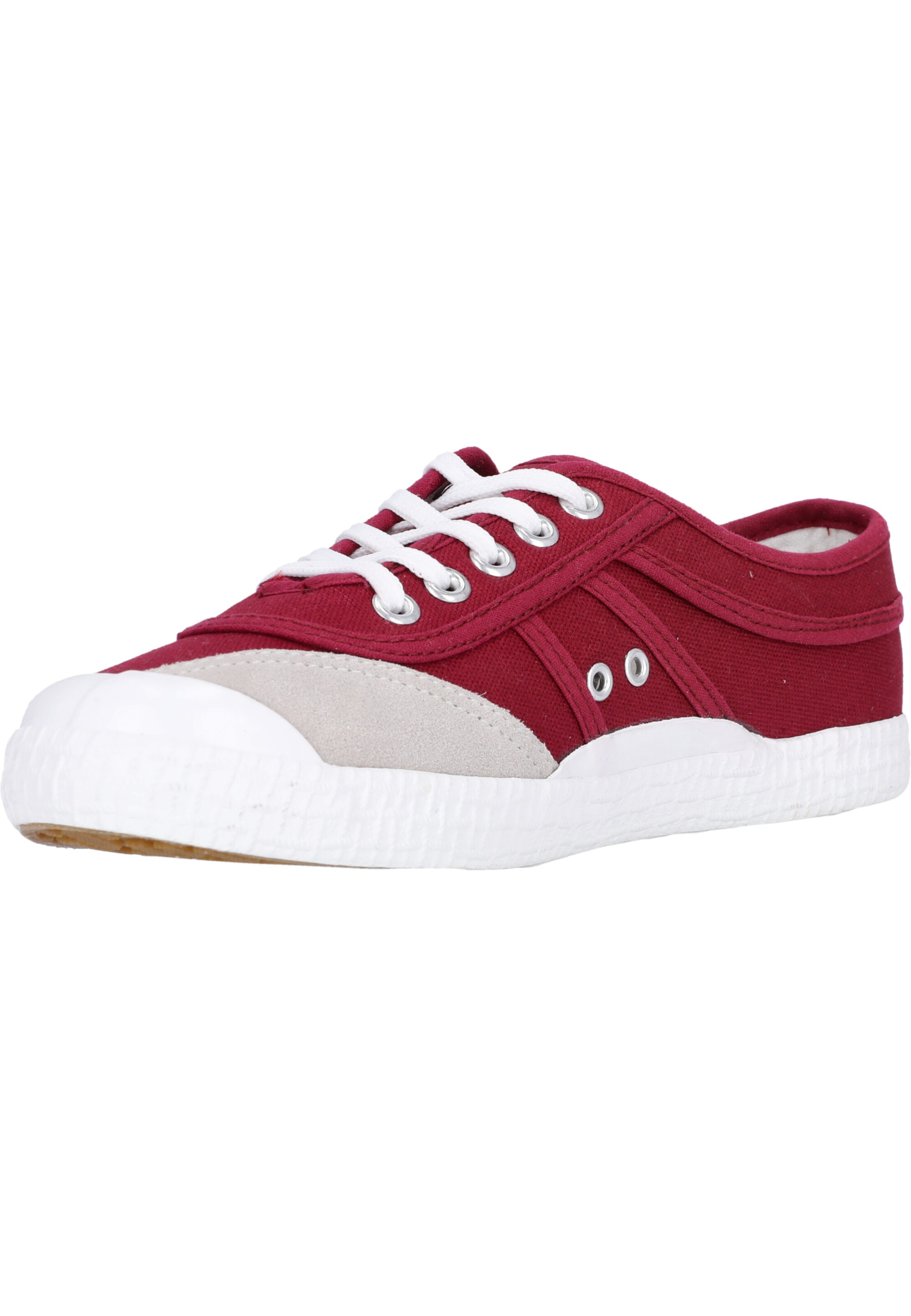 KAWASAKI Sneakers laag 'Original Canvas' in Rood