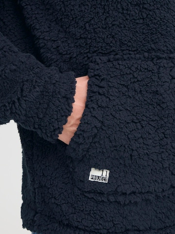 11 Project - Sudadera con cremallera 'Daag' en azul