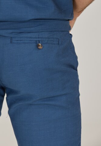 Cruz Regular Sportshorts 'Reagan' in Blau