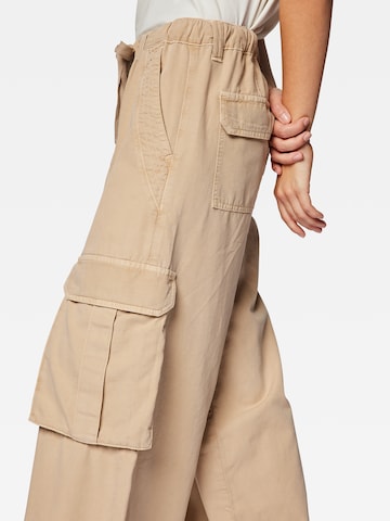 Mavi Loosefit Cargohose in Beige