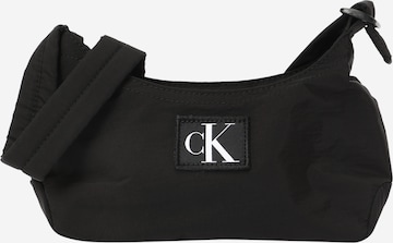 Calvin Klein Jeans Shoulder Bag in Black: front