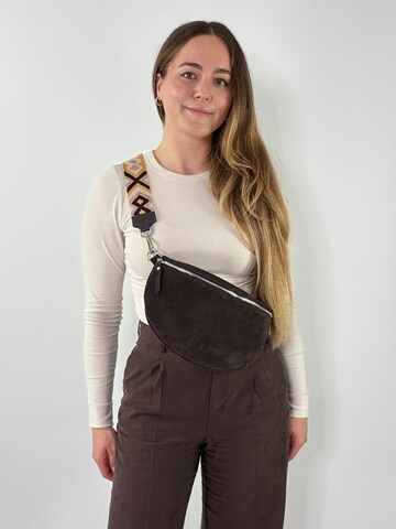 Marsupio 'ONDA large' di lePelou in marrone