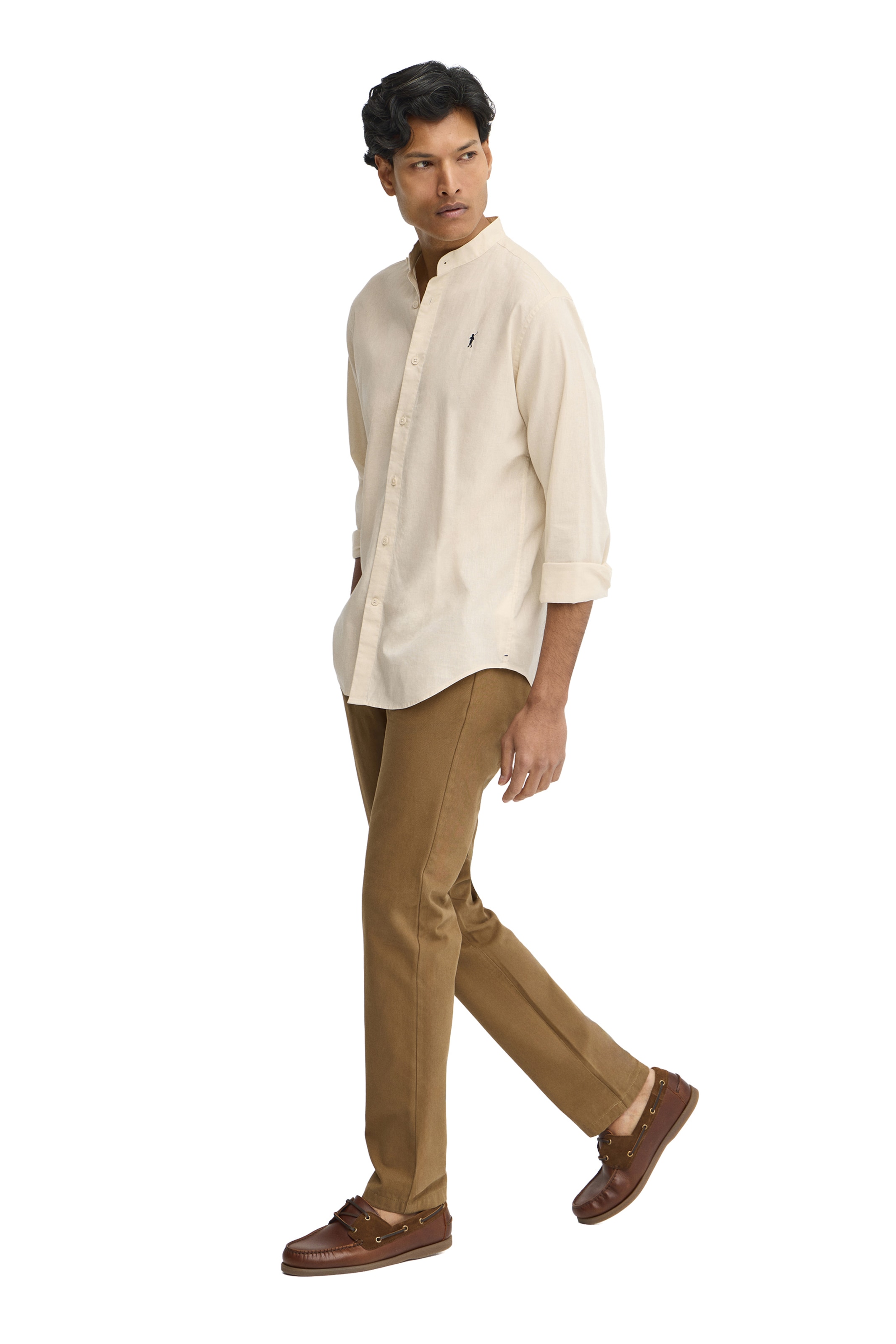 Polo Club Regular Fit Hemd in Beige