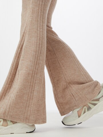 Miss Selfridge Flared Pants in Beige