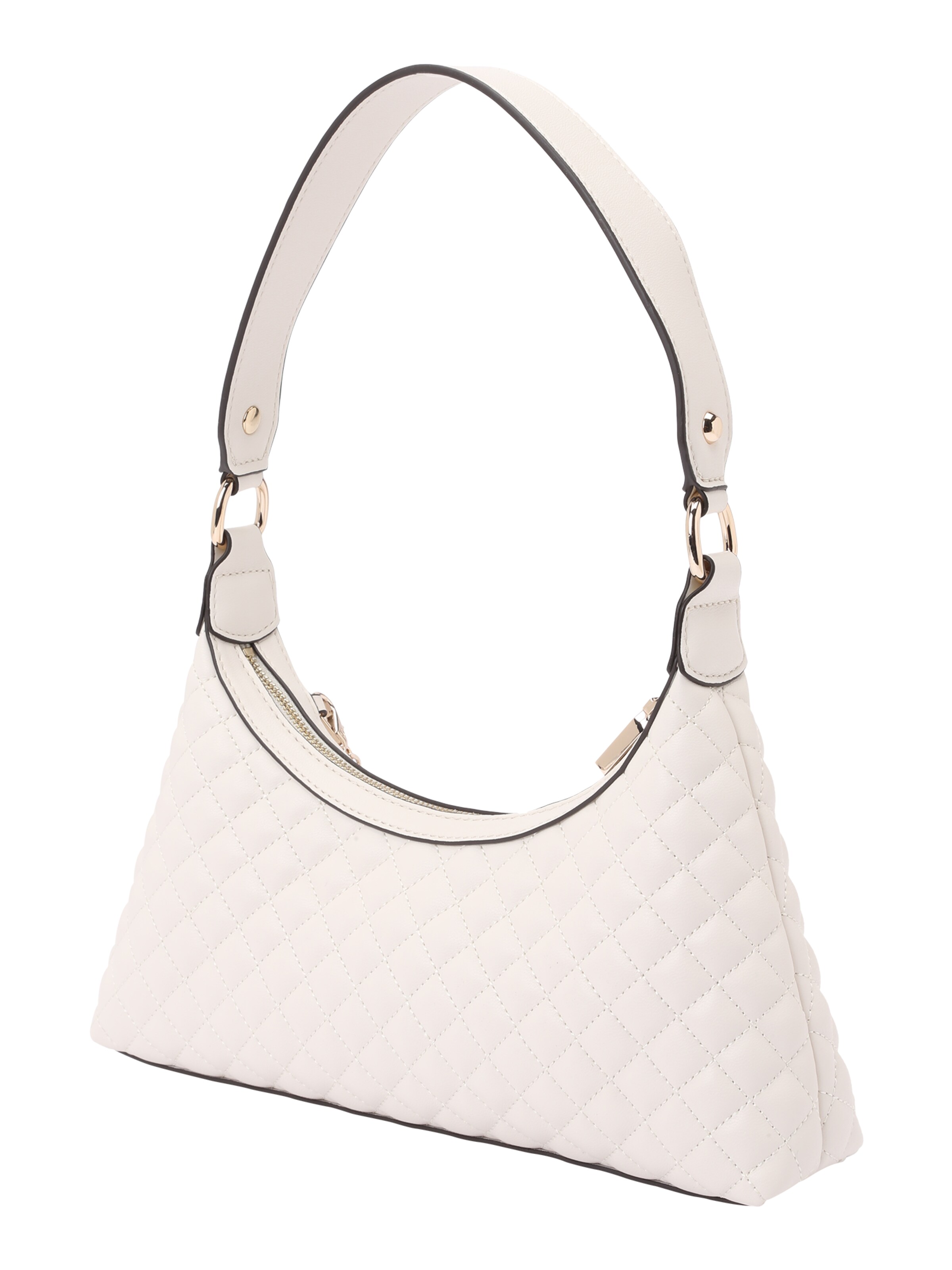 Sac bandoulière 'EVERLEE TOP ZIP SHOULDER BAG' GUESS en blanc