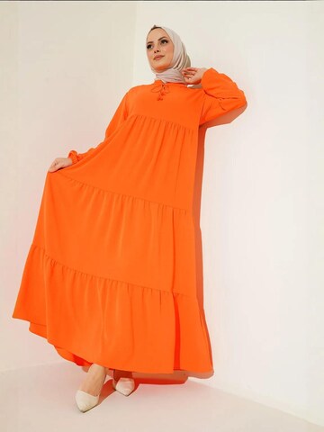 Bigdart Dress 'Midi' in Orange