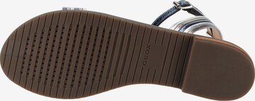 GEOX Sandalen met riem in Blauw