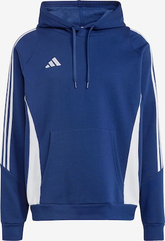 mėlyna ADIDAS PERFORMANCE Sportinio tipo megztinis 'Tiro 24': priekis