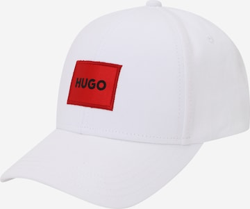 HUGO Cap in White: front