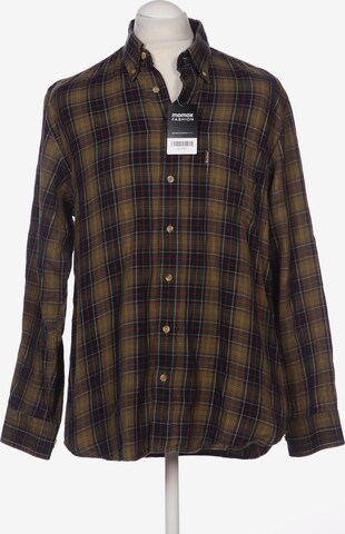 Barbour Button Up Shirt in L in Green: front