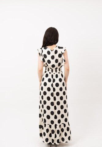 Elara Dress in White