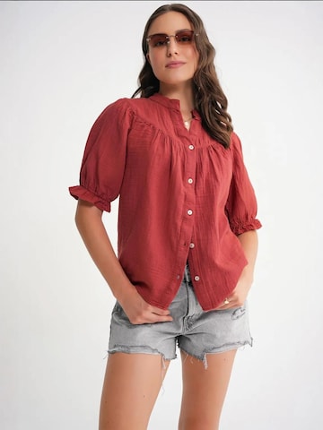 Camicia da donna di MixRay in rosso