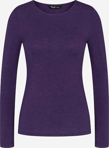 T-shirt ' Beauty Layers ' TRIUMPH en violet : devant