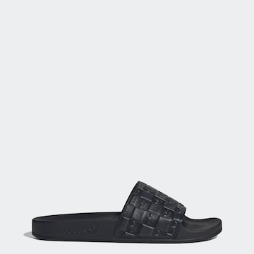 ADIDAS ORIGINALSNatikače s potpeticom 'ADILETTE' - crna boja