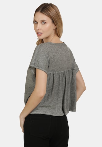 Camicia da donna di DreiMaster Vintage in grigio