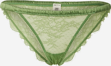 žalia LOVE Stories Moteriškos kelnaitės 'Wild Rose': priekis