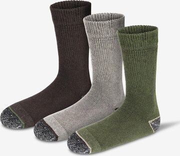 normani Socks in Brown: front