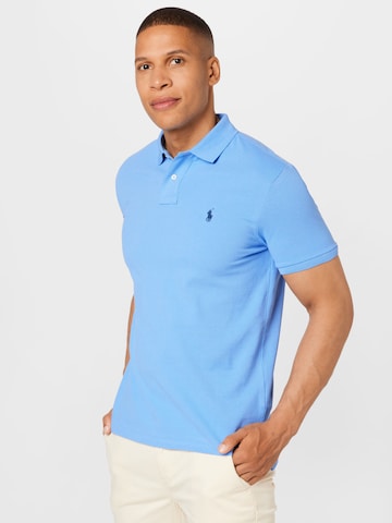 T-Shirt Polo Ralph Lauren en bleu : devant