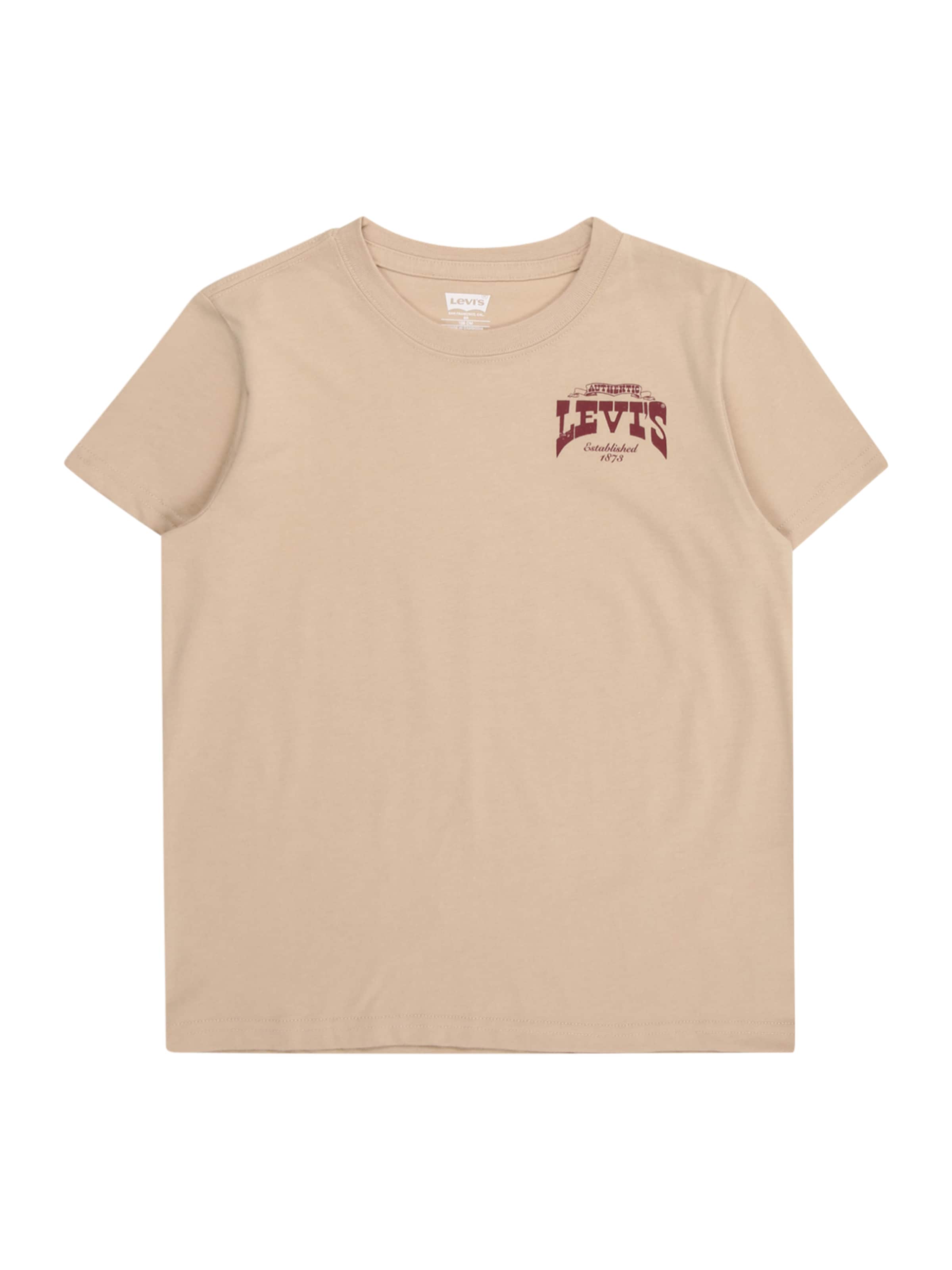 Levi's Kids Μπλουζάκι 'GALLOPING FREE' σε μπεζ: μπροστά