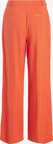 VILA Wide Leg Bukser med fals 'AKKA' i orange