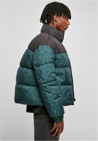 Urban Classics Winter jacket in Green