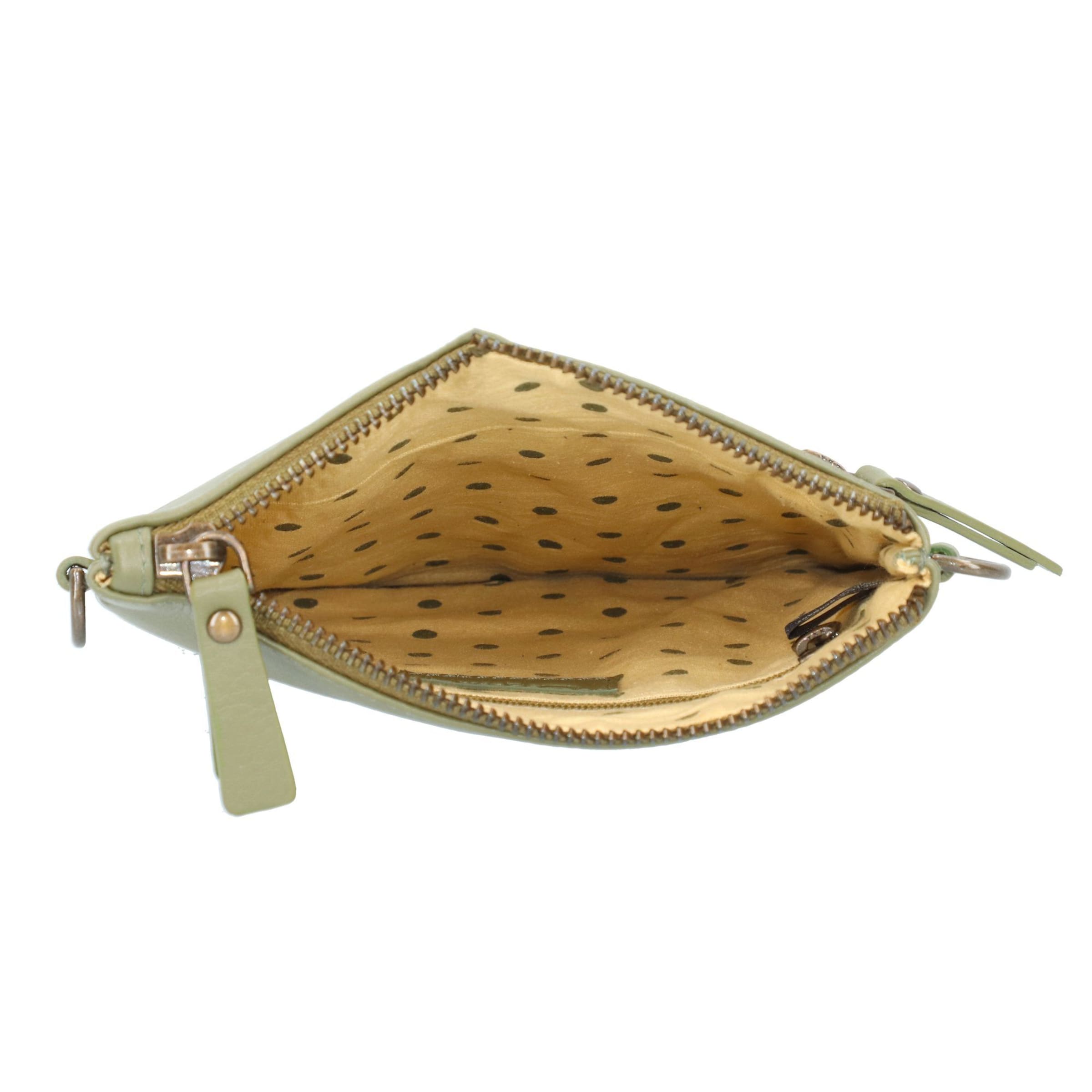 Borsa a tracolla 'Peru' di Esquire in verde