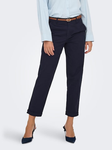 ONLY - regular Pantalón chino 'ONLSAX' en azul: frente
