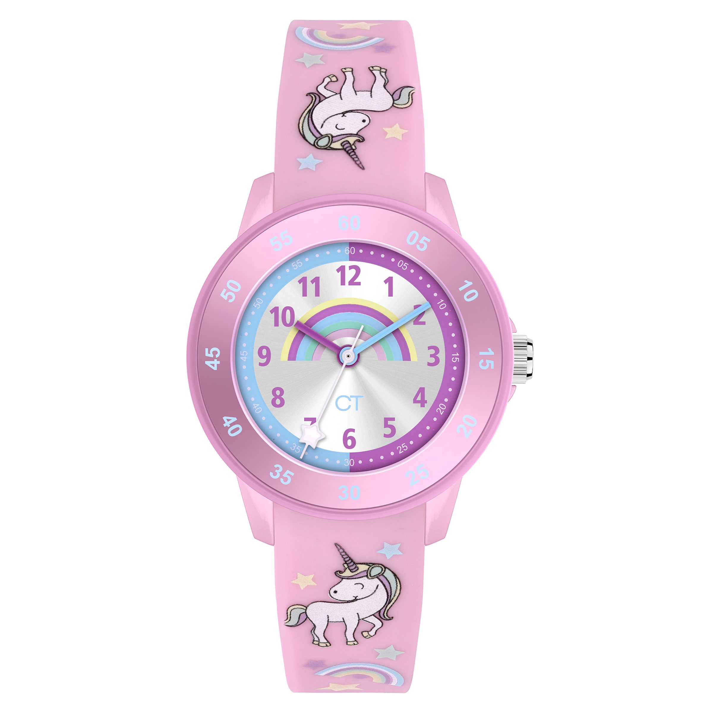 COOL TIME Kids Uhr in Pink: Vorderseite