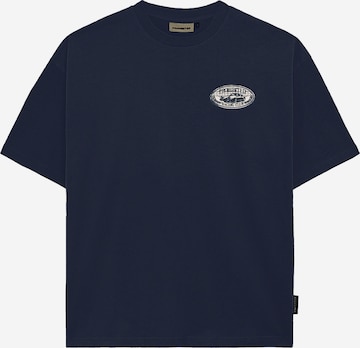 T-Shirt 'Racecore' Prohibited en bleu : devant