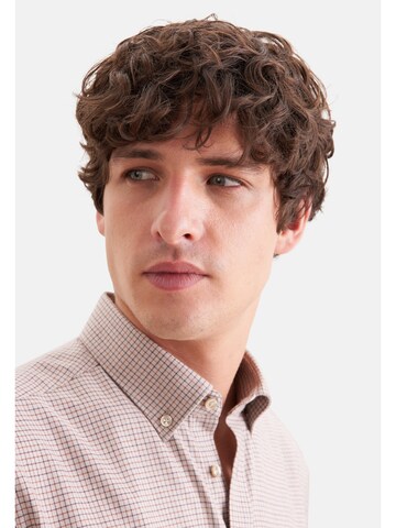 Coupe regular Chemise SEIDENSTICKER en beige