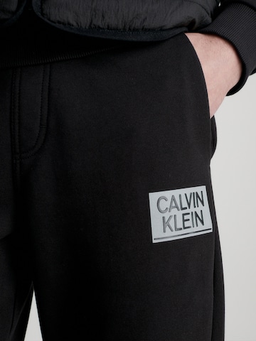 Calvin Klein Tapered Trousers in Black