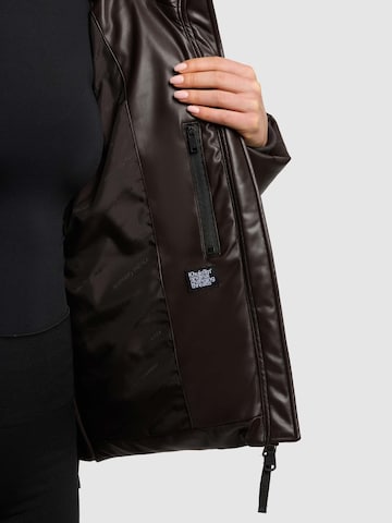 khujo Jacke 'Aurora2' in Braun
