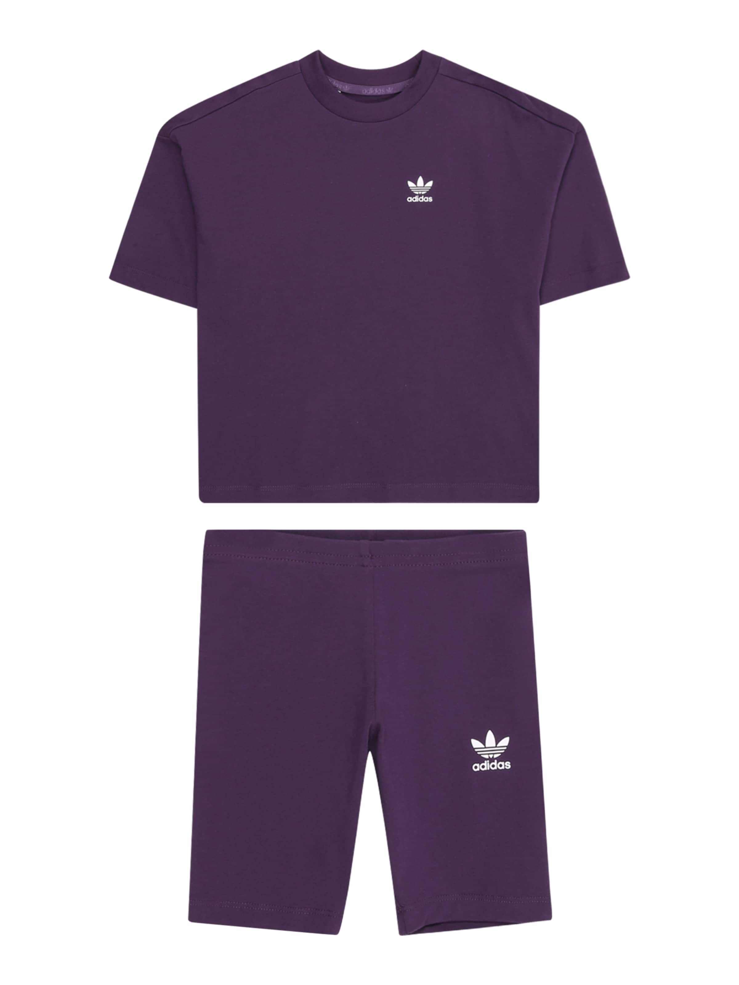 ADIDAS ORIGINALS Komplekt, värv lilla: eest vaates