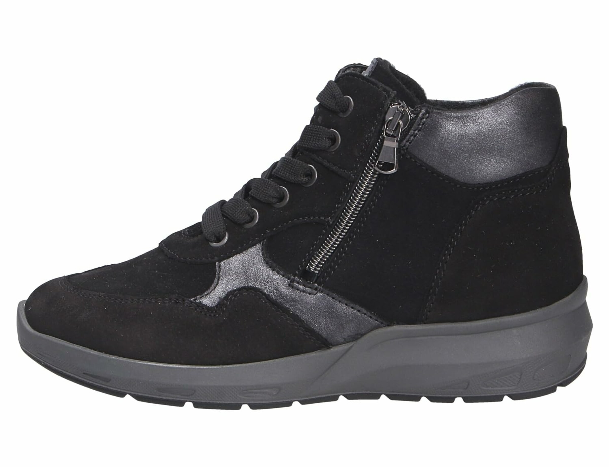 WALDLÄUFER Veterlaarsjes in Zwart