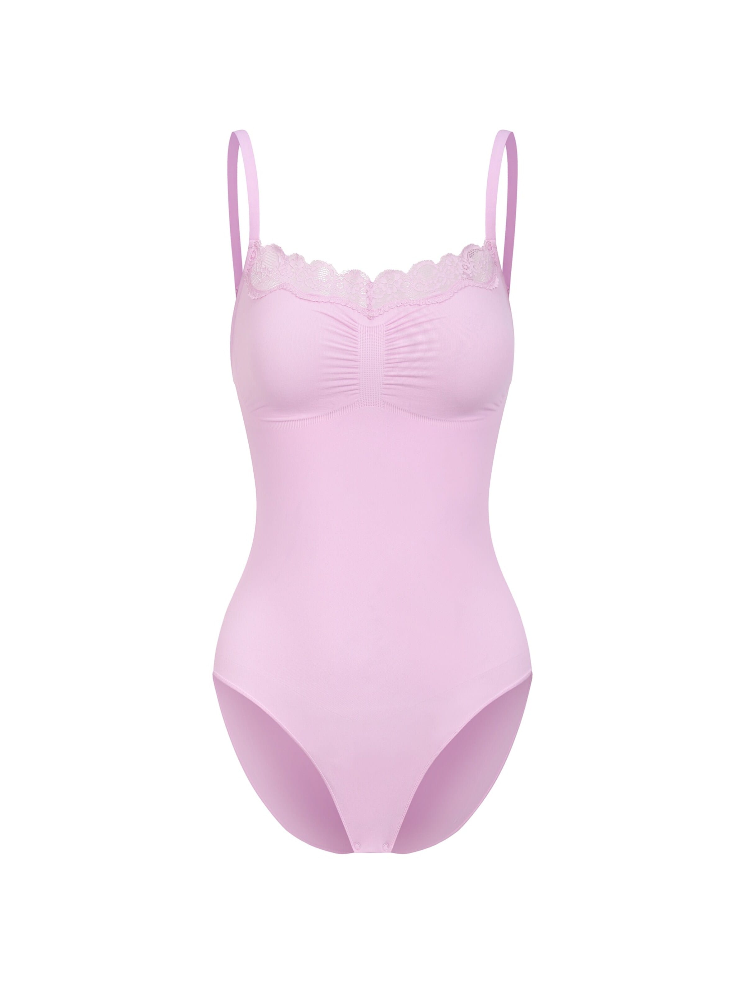 Body modellante di cfab in lilla: frontale