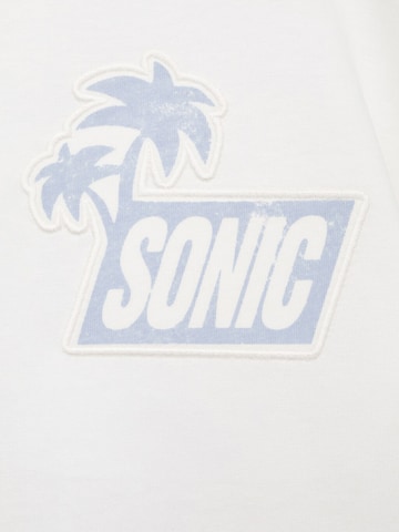 MANGO KIDS Shirt 'SONICFAS' in White