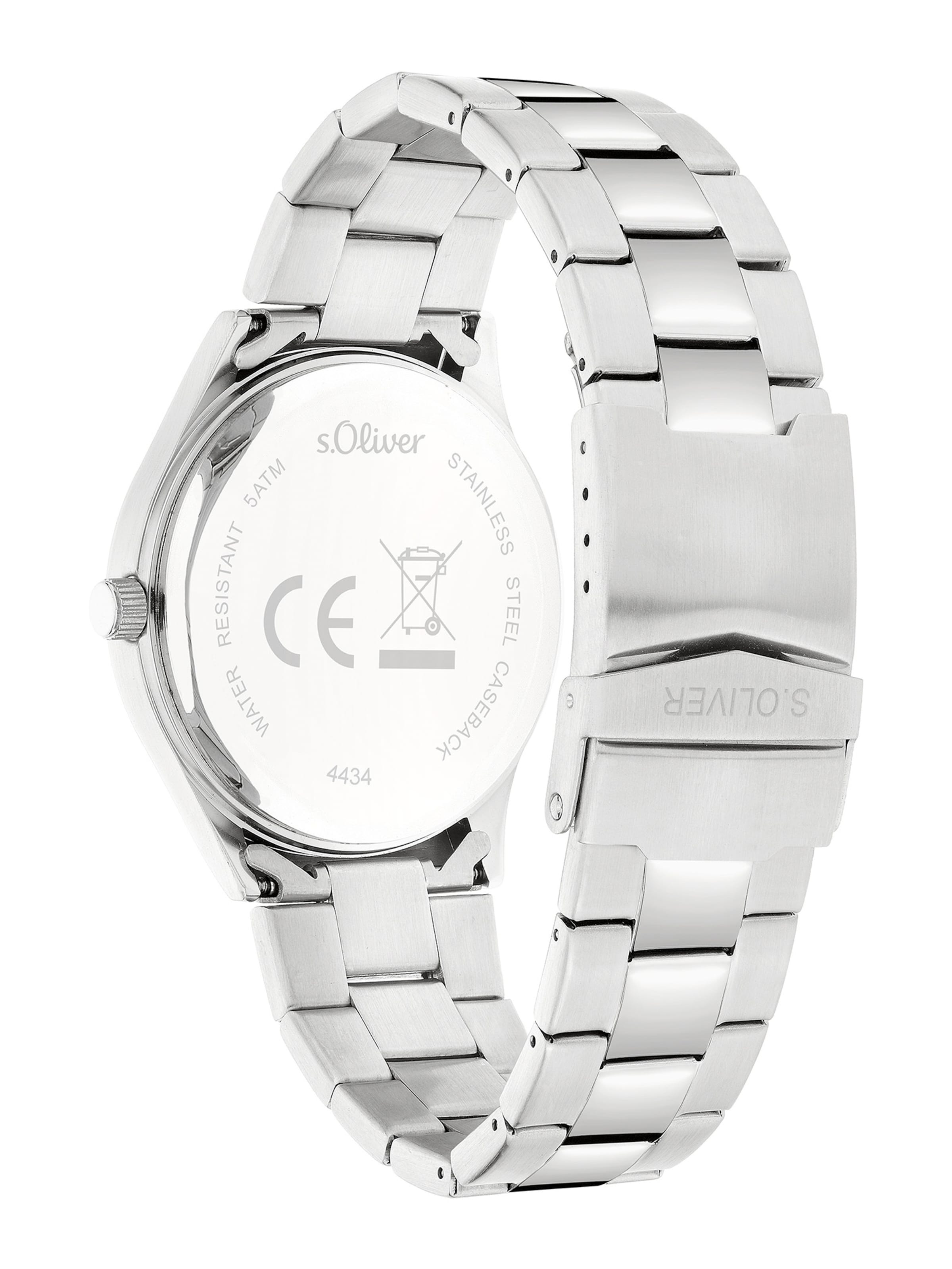 s.Oliver Analog watch in Silver
