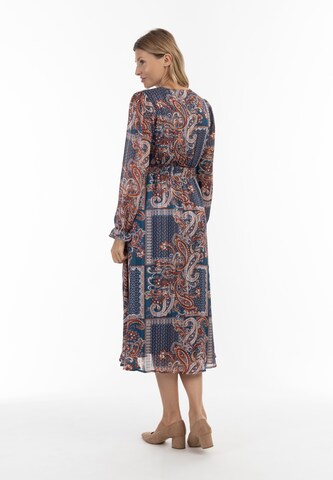 Usha - Vestido em azul