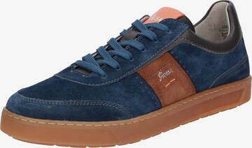 SIOUX Athletic Lace-Up Shoes 'Tedroso' in Blue: front