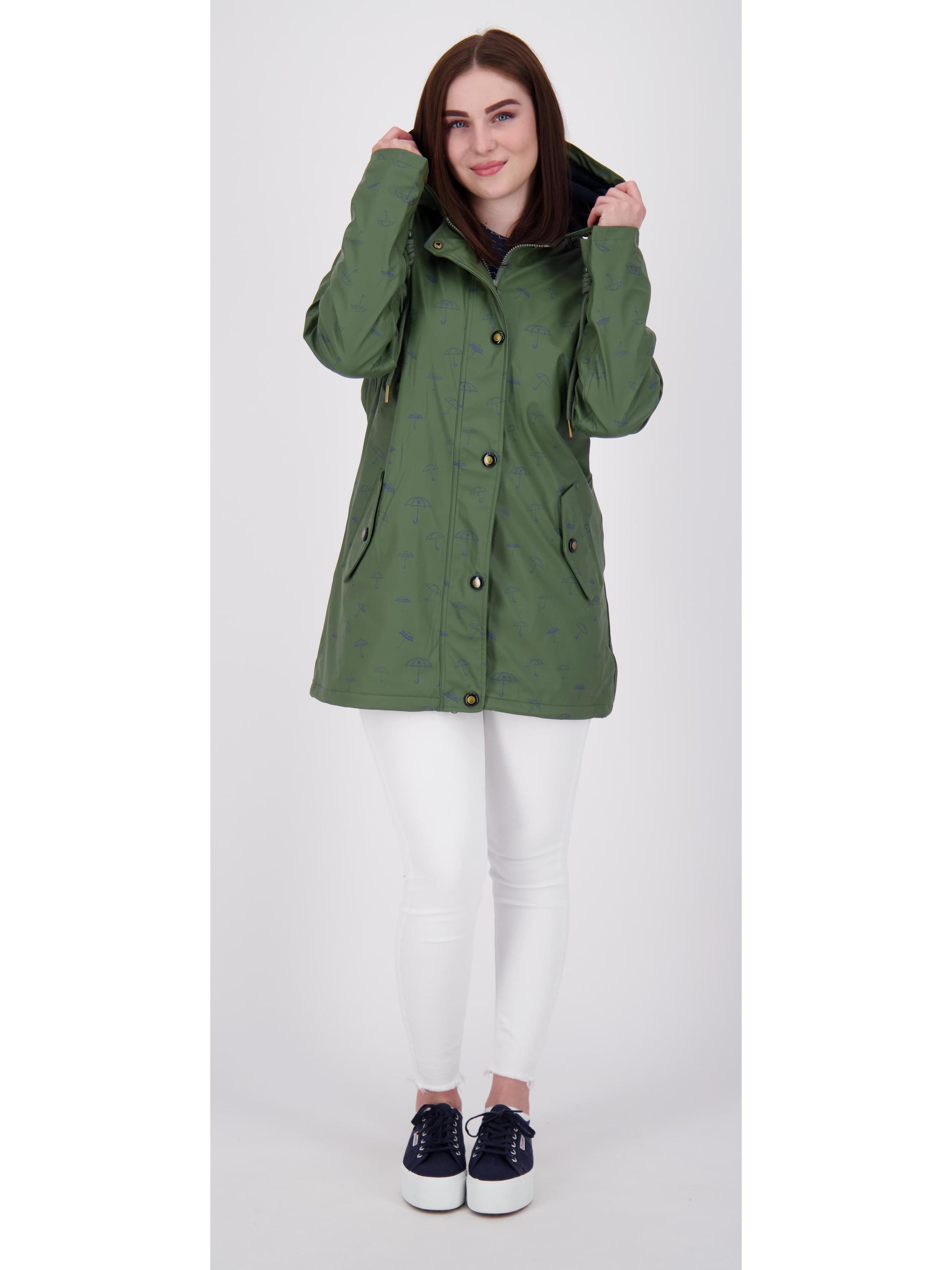 ankerglut Outdoor jacket 'Friesennerz ANKERGLUTMEER' in Green