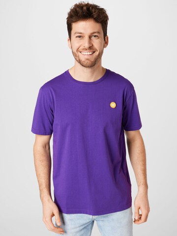 WOOD WOOD Shirt 'Ace' in Purple: front