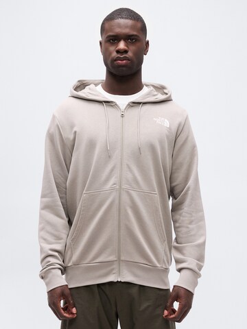 THE NORTH FACE Tréning dzseki 'SIMPLE DOME' - szürke: elől