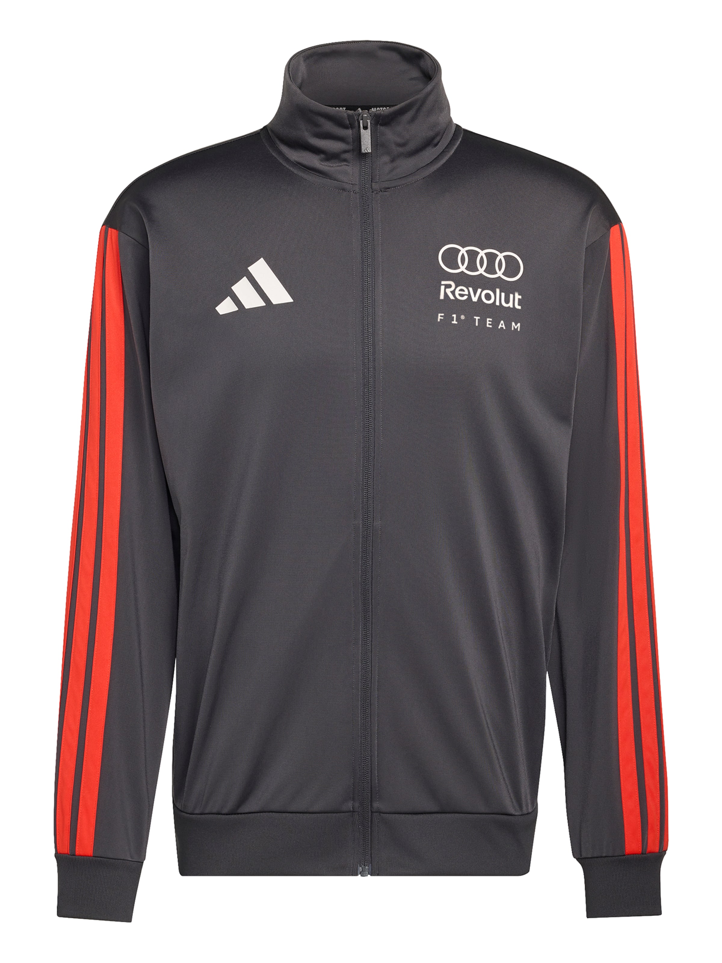 ADIDAS SPORTSWEAR Sportsweatjacke 'AU DNA TT' in Grau: Vorderseite